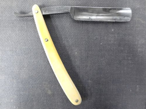 Vintage Wostenholm Sheffield England Peerless Straight Razor, Reg Dec 1694