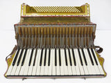 Rare Antique Sante Crucianelli Castelfidardo Italia Piano Accordion 120 Basses 4