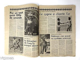 Vintage Newspaper Montreal Matin 1976 Olympics Edition, Nadia Comaneci