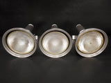 3 Industrial Philips Lightolier Stainless Steel Spotlights for Track Lights, Luxury Lights, Swivels 180, Lot #1