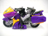 Takara 2002 Sideways with Crosswise and Rook Motorcycle Transformers Robots Autobots, Armada Super-Cons Series