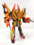 11" Tall Power Rangers Megazord Clawzord, Battlezord Deluxe Bandai, Combine w/ DX Samurai for Gigazord