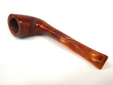 Vintage Tobacco Pipe by Paradis Montreal Quebec, Never Used, Hand Carved Eye, Caramel Butterscotch