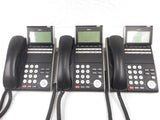 Lot 3 NEC Office Telephone 12 Multi Lines, LCD Digital Folding Screen, DT300 Series Model DTL-12D-1