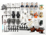 Lego Lot of 22 Star Wars Minifigures and 19 Accessories, Hot Wampa 8089 Monster, Yoda, Luke, Zev