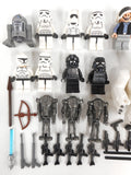 Lego Lot of 22 Star Wars Minifigures and 19 Accessories, Hot Wampa 8089 Monster, Yoda, Luke, Zev