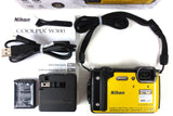 New Nikon Coolpix W300 Digital Camera 16.2MP, Waterproof 100' / 30m, 3" Monitor