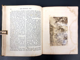 Antique Book 1880 Life of Jesus Christ, Rev Wright Husk London 9X11" Engravings