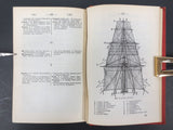 Antique Nautical Dictionary 1890 Sailboats and Steamboats Illustrated, A Poussar