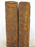 Antique 1820 Robinson Crusoe by Daniel Defoe 2 Volumes Preface by Barbauld