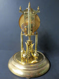 Kundo 400 Day Anniversary Glass Dome Mantel Clock 12" West Germany Kieninger & O