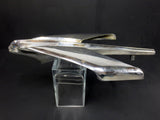 1954 Pontiac Chieftain Hood Ornament Flying Indian Chrome Rat Rod