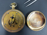 Antique 1902 Waltham Bartlett Railroad Pocket Watch 17 Jewels Model 1883