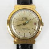 Vintage 1940's Technos 30 Jewels Super Automatic Swiss Watch, Fancy Lugs, Date