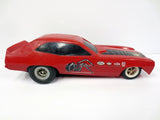 1970's Red Dragster Gas Tether Car by Cox, 12" Long, Tarantula