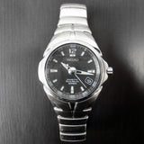 Seiko Kinetic Auto-Relay 20Bar 200M 5J22-0E20, Date, Black Dial, Automatic Watch