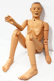 Medical Airway Manikin 56" Full Size by Nasco Lifeform, Articulated Waist, Arms, Legs