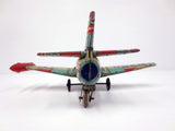 Vintage USAF Lockheed Starfire FA985 Jet Tin Toy by Yonezawa Tomiyama Japan