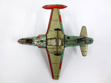 Vintage USAF Lockheed Starfire FA985 Jet Tin Toy by Yonezawa Tomiyama Japan