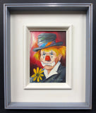 Sad Gris Pau Clown Painting by Famous Canadian Artist Muriel Millard 1922-2014