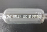 Hewlett Packard HP Soap Film Flowmeter 1-10-100ml #0101-0113 w/ Bulb Head