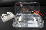 Hoefer HE 33 Mini Submarine Electrophoresis System w/ Agarose Gel Combs & Trays