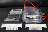 Hoefer HE 33 Mini Submarine Electrophoresis System w/ Agarose Gel Combs & Trays