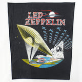 Vintage Led Zeppelin Kashmir Jacket Coat Patch Concert Advertising 12 X 14", Train & Bombers