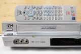 JVC DVD Player and Hi-Fi Stereo Video Cassette Recorder VCR HR-XVC27U, Remote LP21036-039