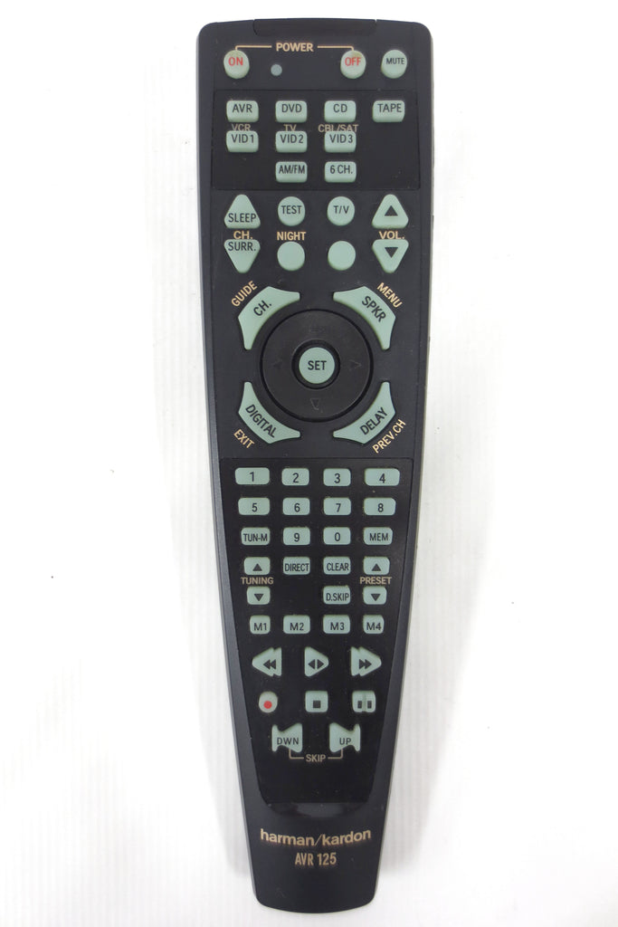 Genuine Harman Kardon AVR-125 Remote, Fits AVR 125, 235, 130, 275, 140