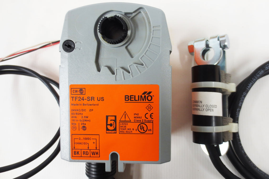 New Belimo TF24-SR US Spring Return Damper Actuator 18 in-lb 24VAC/DC Modulating