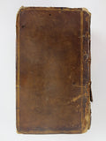 Antique 1631 Book on Roman Emperors in Latin, Historia Augusta by Claudio Salmas