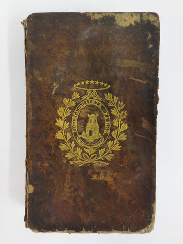 Antique 1817 Book by Jacobi Vanierii, Latin & French, College Sainte Barbe Paris