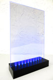 Hotel Restaurant Cafe LED Light Self Standing Menu Cover Holder, Wine Drink List