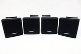 4 Bose Acoustimass Lifestyle Single Cube Speakers w/ Articulated Wall Mount 180°