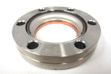MDC Hayward 2.75" Window Viewport Vacuum Conflat Flange, 1 Copper Gasket 6 Bolts