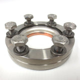 MDC Hayward 2.75" Window Viewport Vacuum Conflat Flange, 1 Copper Gasket 6 Bolts