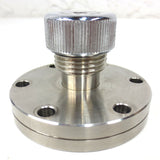 MDC Conflat 2.75" x 1/4" Tube Quick Disconnect Fitting To Flange Vacuum w/ Bolts