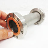 MDC 5" High Vacuum Fitting 2.75X2.75" Conflat Flange to Flange Full Nipple, Bolts