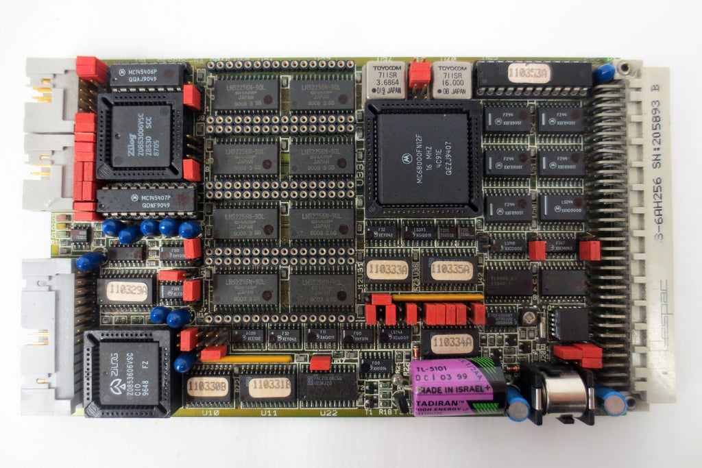 Gespac Dual Serial Interface Board Circuit Card GESSBS-6A, SBS-6AH256, SN 205893