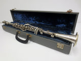 Vintage 1930's CG Conn Pan American Metal Clarinet, Capitol/Cavalier Model, Elkh