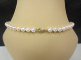 Vintage Princess Cultured Pearls Necklace 17", 48 Pearls 8-9mm $1500 Value