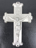 Vintage Crucifix Fixture for Funeral Casket Coffin 4", Funeral Home, Rat Rod