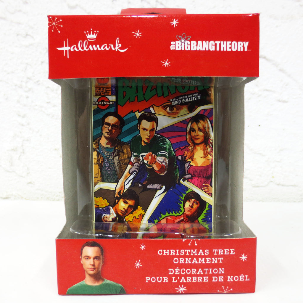 New Big Bang Theory Hallmark Keepsake Christmas Tree Ornament Figurine TV Series