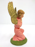 Vintage Manger Creche Angel Praying Figurine 3 1/2", Fontanini Italy 18 Spider M