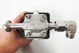 Advantage Spring-To-Close Valve 60 Psi 1" Flange, ITT Pure-Flo 5-F-423XL-6-TM-31