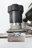 Advantage Spring-to-Close Valve 60 Psi 1" Flange w/ 2155 Diaphragm Valve+Clamps