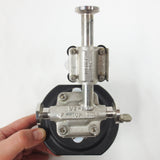 Advantage Spring-to-Close Valve 1" Flange 60 Psi w/ 2155 Diaphragm Valve, Clamps