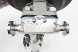 Advantage Spring-to-Close Valve 60 Psi 1" Flange w/ 2155 Diaphragm Valve +Clamps