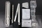 New Commercial Dorma Door Closer 8616, Full Size, Template & Manual, Aluminum